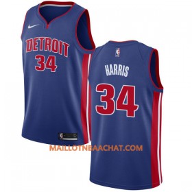 Maillot NBA Detroit Pistons Tobias Harris 34 Nike 2017-18 Bleu Swingman - Homme